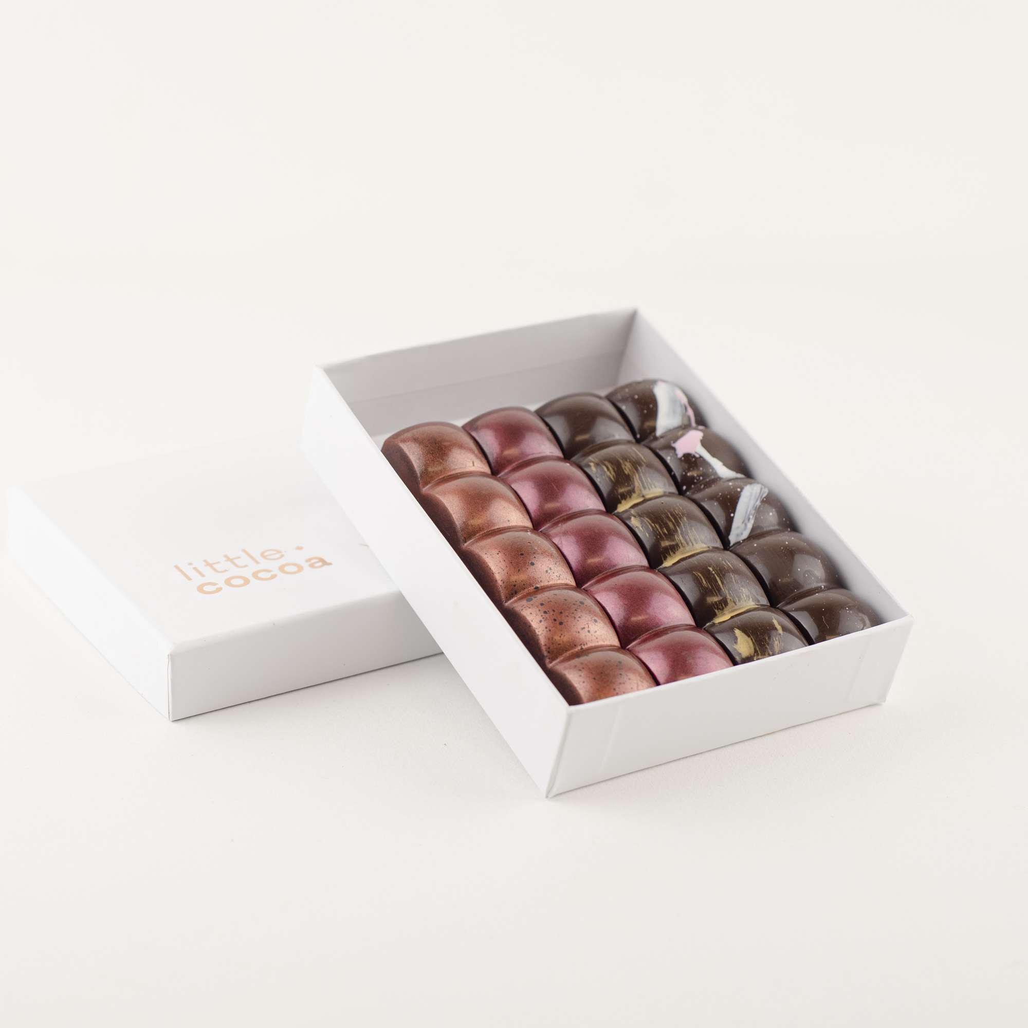 Vegan Chocolate Bars Gift Box (8) - Little Cocoa