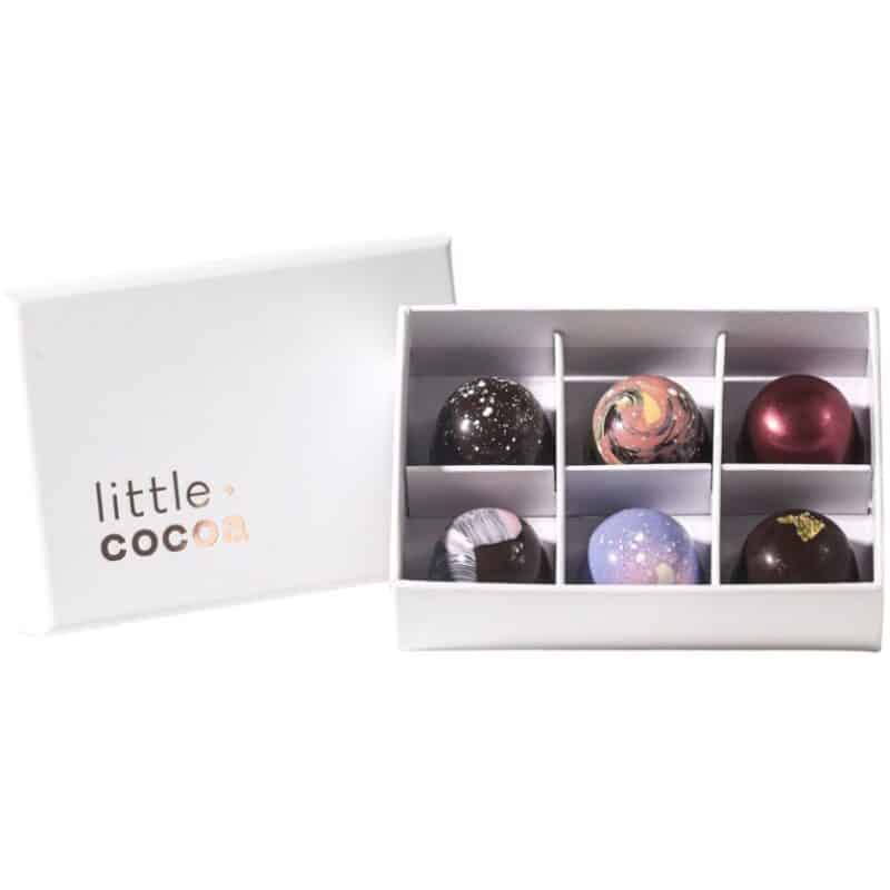 6pc pralines gift - Signature Chocolate Gift Box - 6 Pralines - Little Cocoa