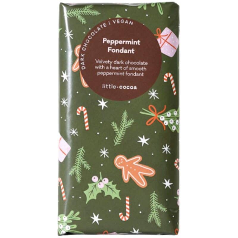 Peppermint Fondant 1 - Christmas Chocolate Bars - Bundle - Little Cocoa