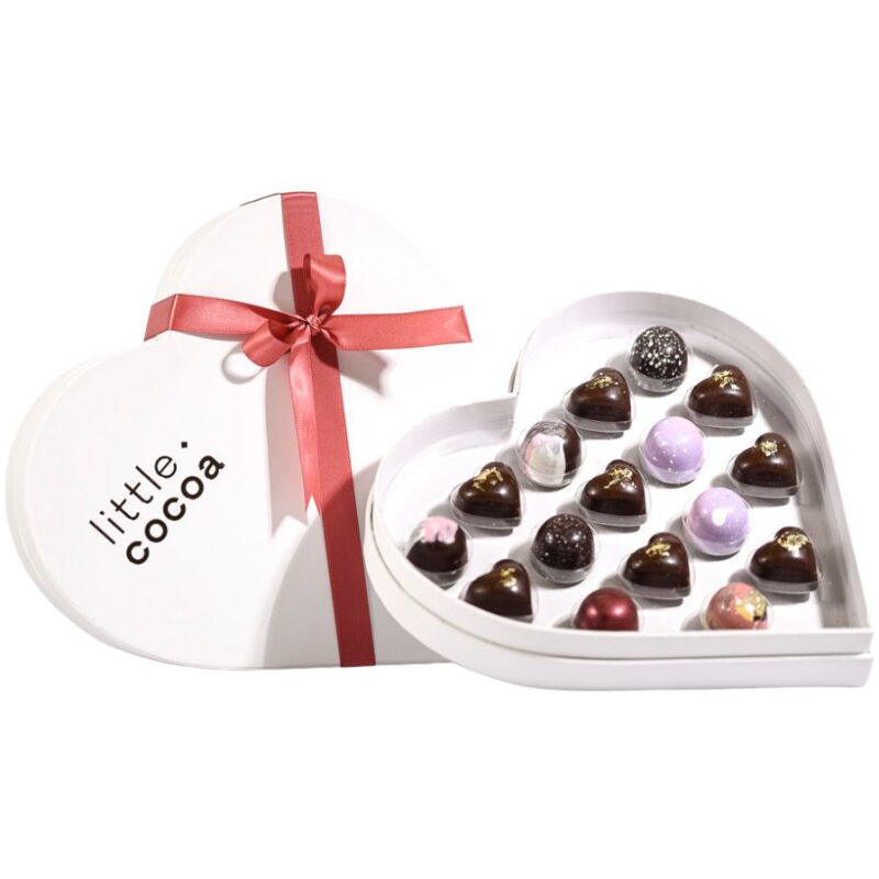heart gift box - 16 pralines