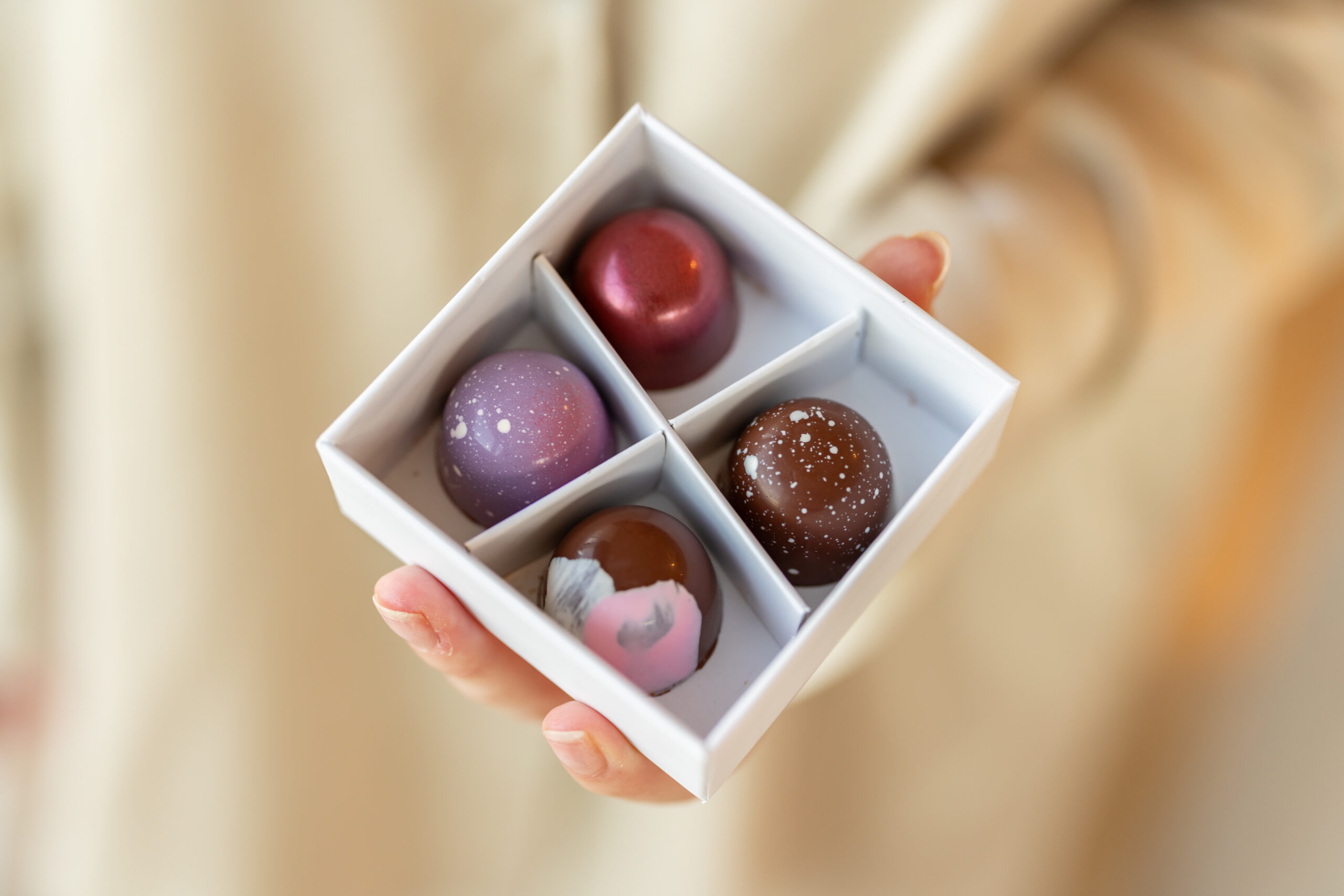 Signature Chocolate Gift Box - 4 Pralines