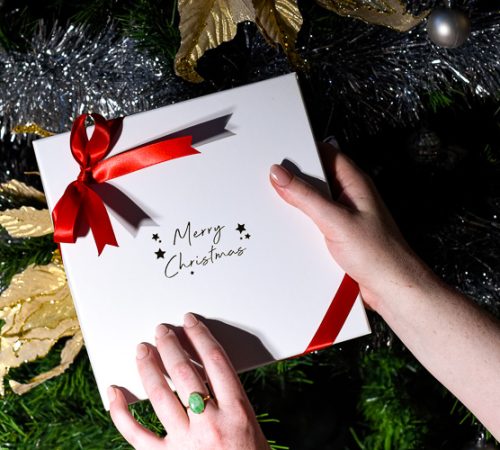 christmas gift box of chocolates client gifting