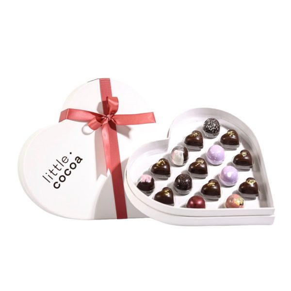 heart gift box - 16 pralines